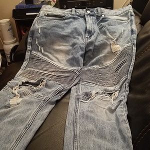 Pacsun motorcycle jeans